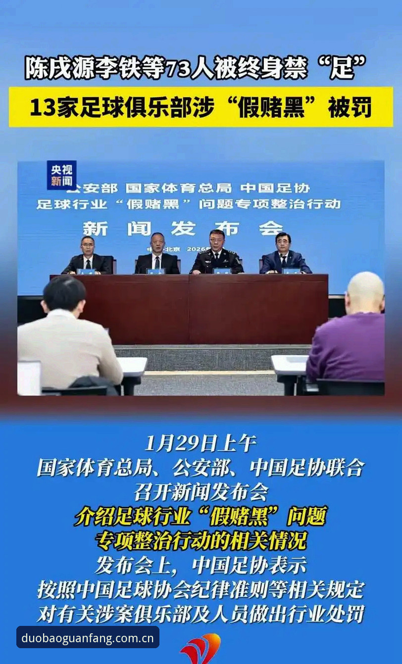 多宝使用教程 中国足球反腐风暴深度解析:第三批禁足名单背后的行业生态变革